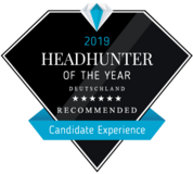 Headhunter of the Year 2019 - 6 Stars Candidate Experience